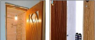 Как правильно заделать входную металлическую дверь монтажной пеной