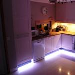 Подсветка под шкафы на кухне светодиодная своими руками